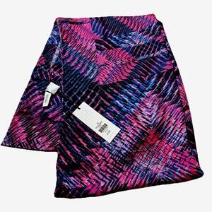 NWT $179 Carlisle Collection 100% Silk Scarf NEW– Perse – Approx 74” Long